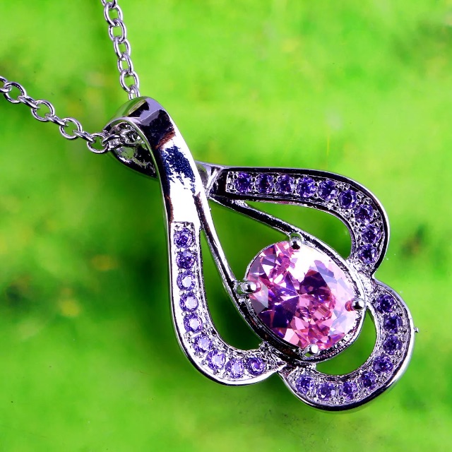 Gorgeous Genuine Amethyst Gemstone 925 Silver